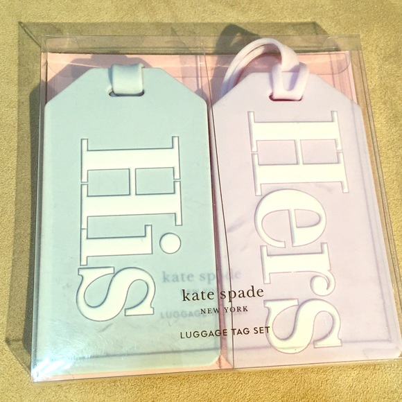 kate spade Handbags - Kate Spade luggage tag set